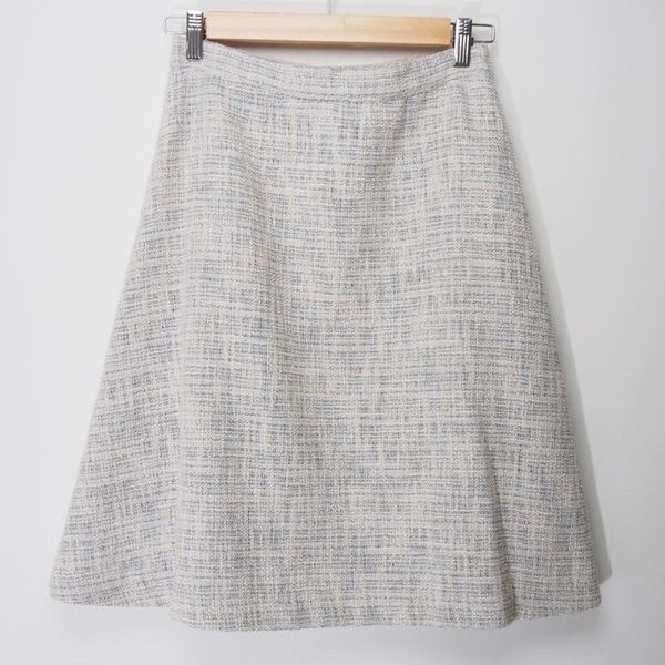 ツイードラメフレアスカート