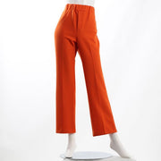 両面起毛ストレートパンツ