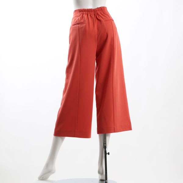 バックゴムデザインワイドパンツ