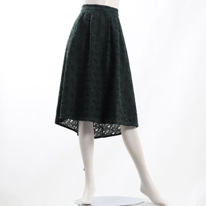 総レースフレアスカート