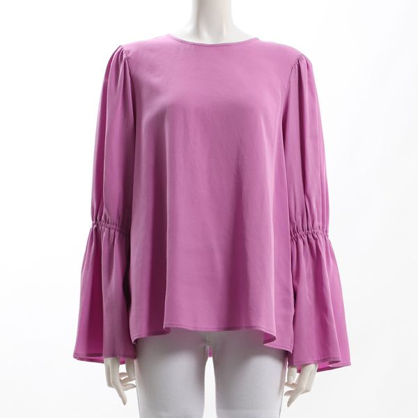 フレア袖ブラウス