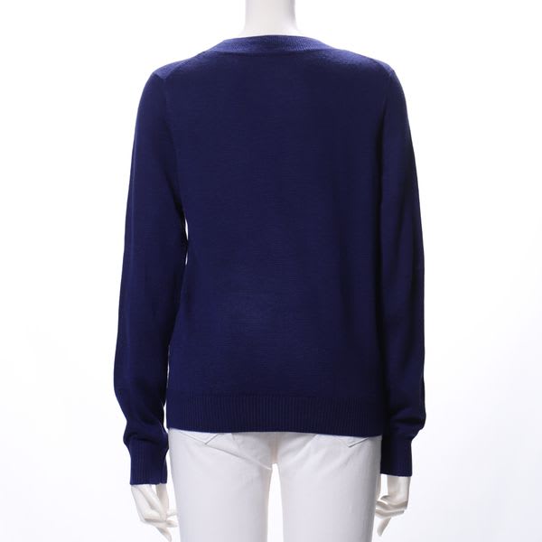 ボウタイデザインニット