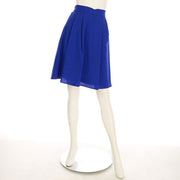 バックジップフレアスカート