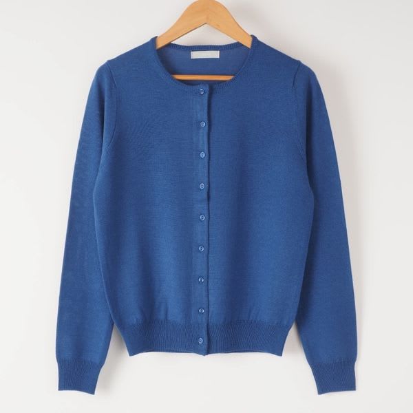 シンプルハイゲージニットカーディガン