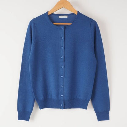 シンプルハイゲージニットカーディガン