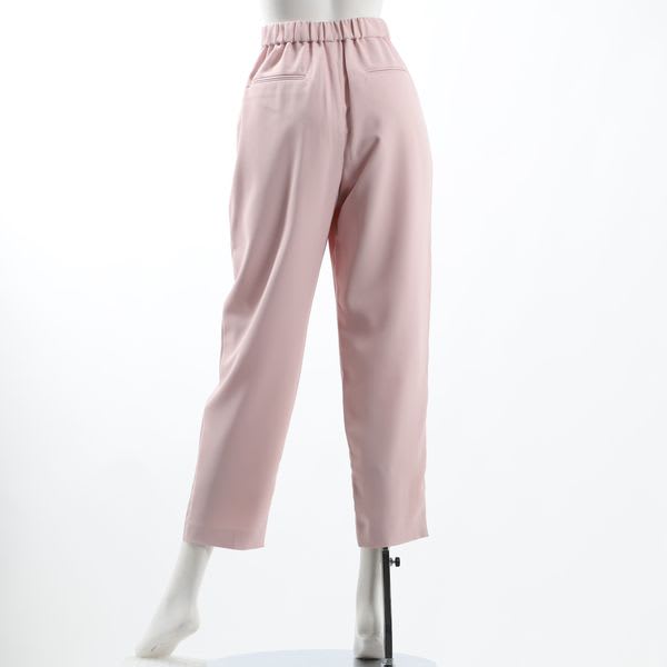 ベルト付きセンターシームテーパードパンツ