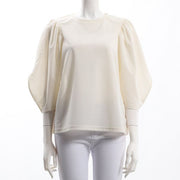 ギャザースリーブカットソー