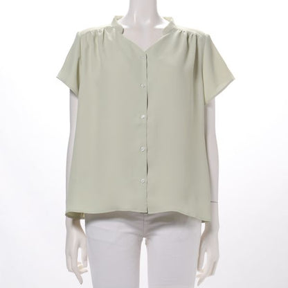 前開きブラウス