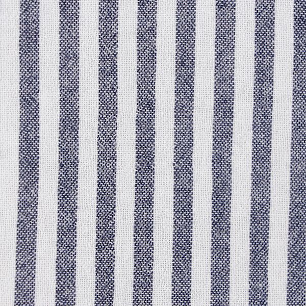 ストライプ柄Vネックブラウス