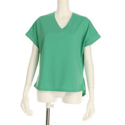 バックシャンVネックカットソー