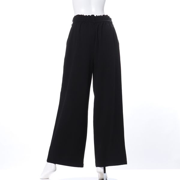 バックゴムワイドパンツ