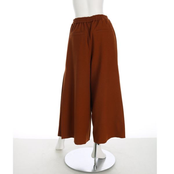 サイドデザインドロストワイドパンツ