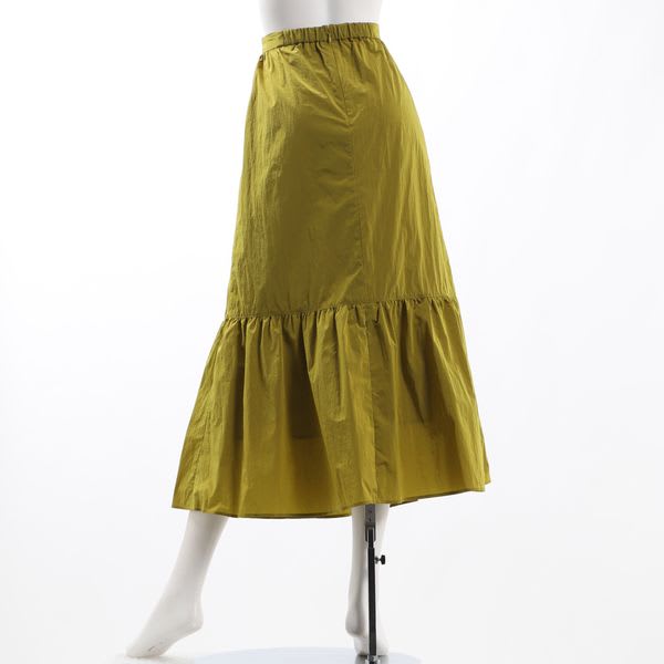 ナイロンシャンブレーラップ風スカート