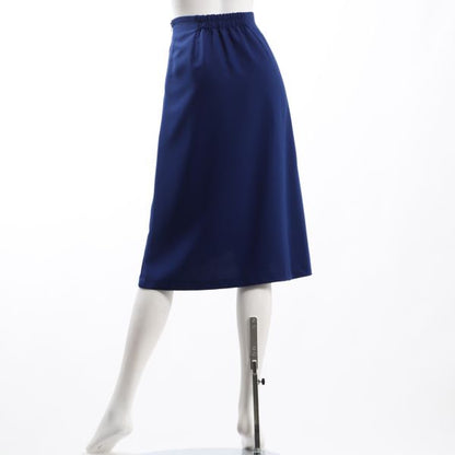 強撚ストレッチフロントデザインスカート