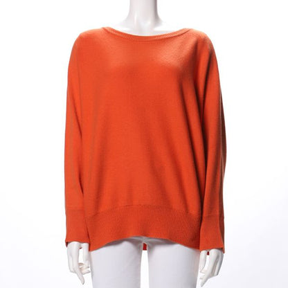 ドルマンスリーブハイゲージニット