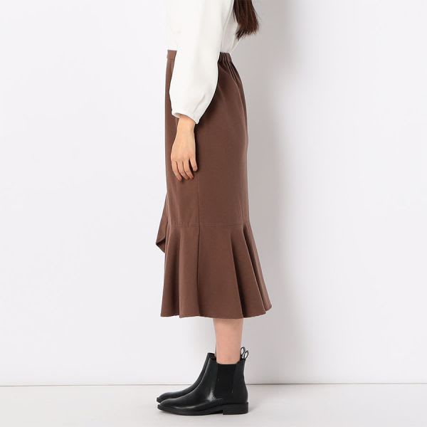 イレギュラーヘムマーメイドスカート