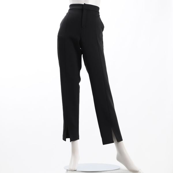 センタースリットテーパードパンツ