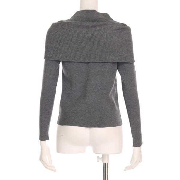 ツイストディテールニット