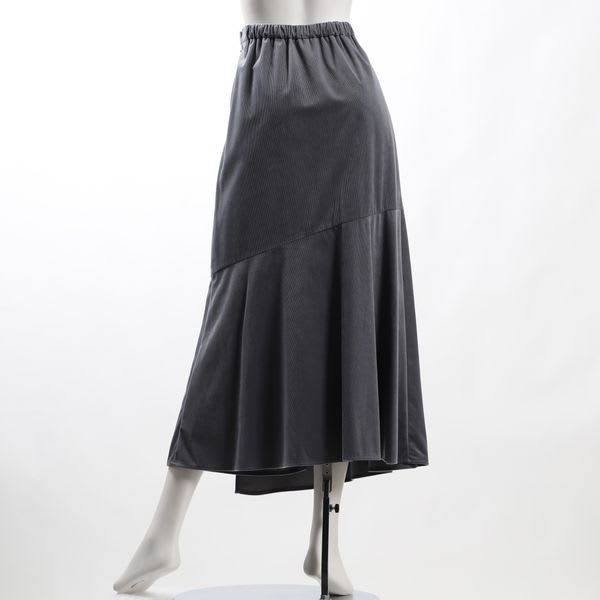 ミディコールアシンメトリースカート
