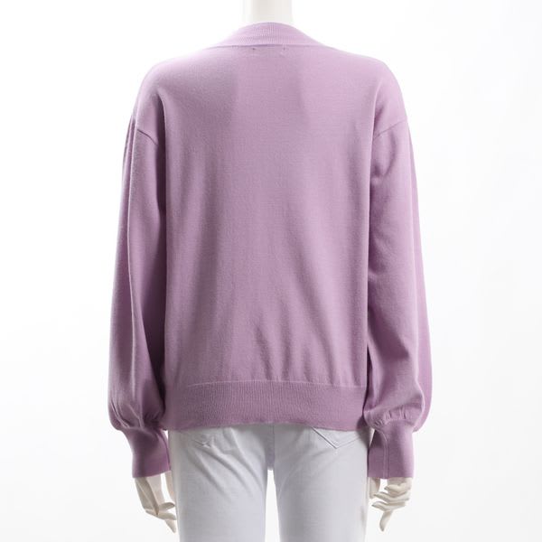 ドロップショルダーハイネックニット