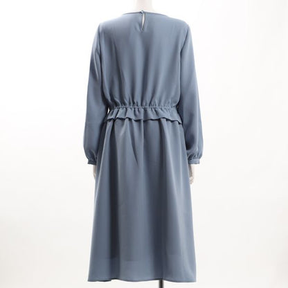 ウエスト切替デザインワンピース