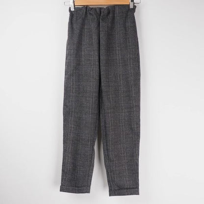 ウエストゴムチェック柄パンツ