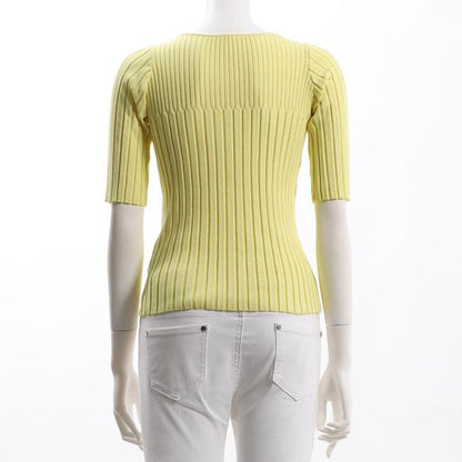 ランダムリブニットプルオーバー