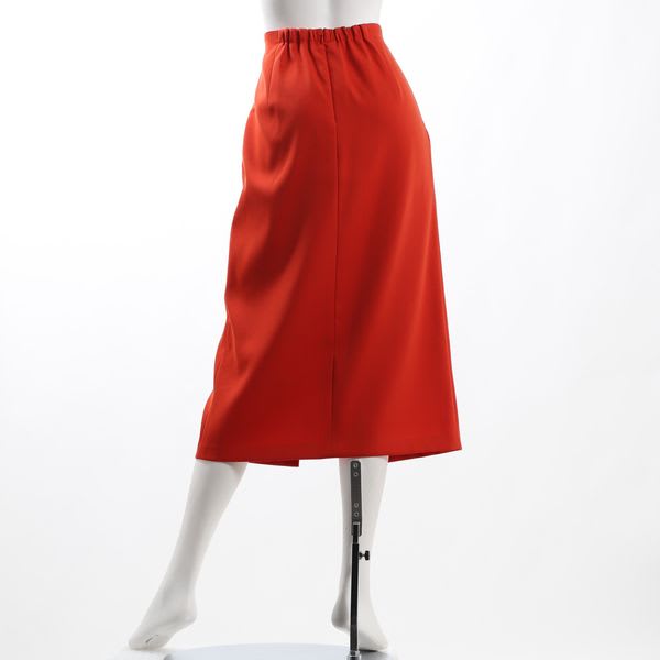 T/Wライトダブルクロスセミタイトスカート