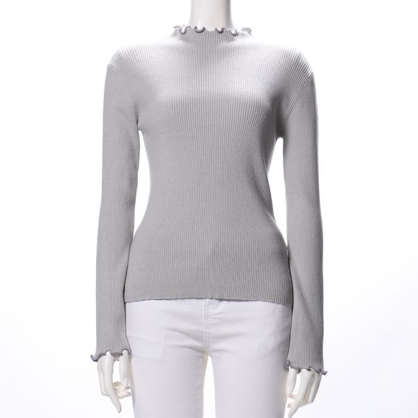 メロー加工リブニット