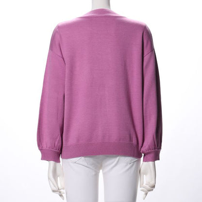 ふんわりお袖ニット