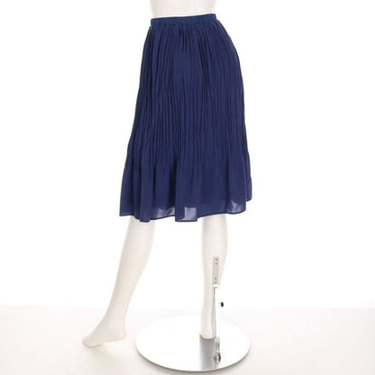 裾消しプリーツスカート