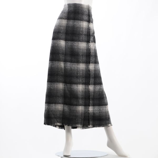 フェイクラップデザインスカート