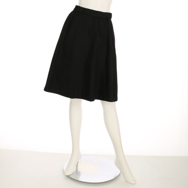 無地とギンガムチェックリバーシブルスカート