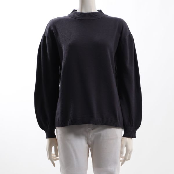 レースドッキングニット