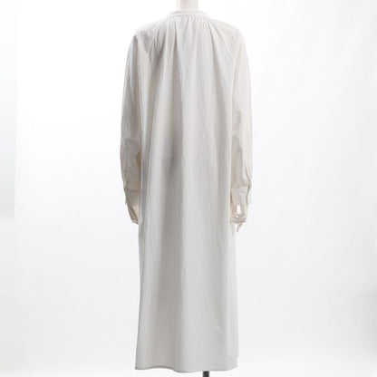 オープンフロントネックワンピース