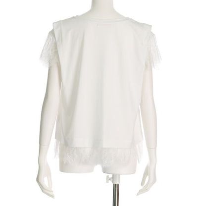 レース切り替えカットソー