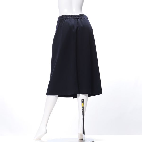 ウエストリボンラップ風スカート