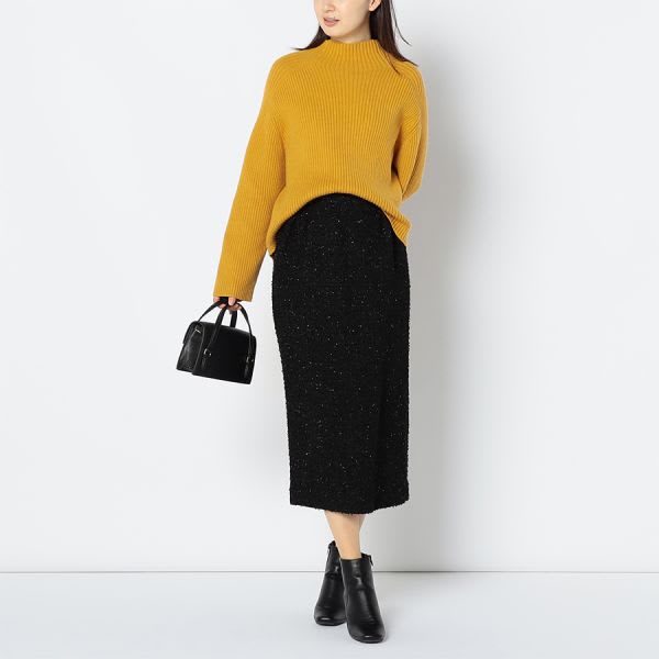 ツイード調タイトスカート