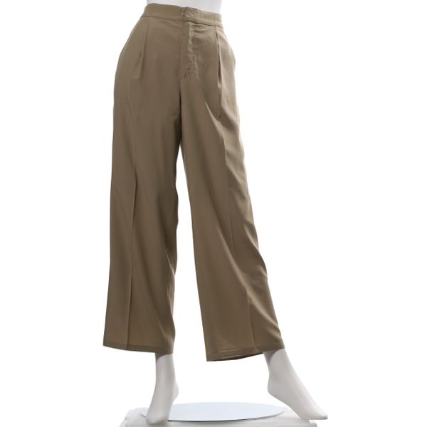 タックワイドパンツ
