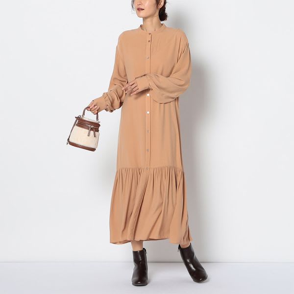 バンドカティアードワンピース