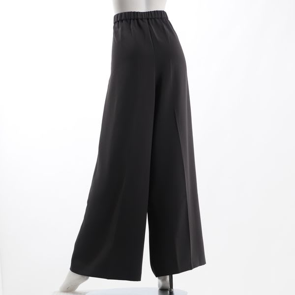 ウエスト総ゴムフレアパンツ