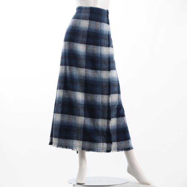 フェイクラップデザインスカート