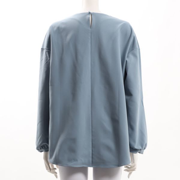 ドロップショルダーVネックブラウス