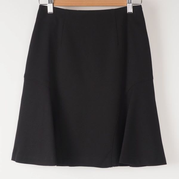 サイド切替フレアスカート