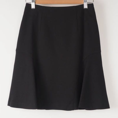 サイド切替フレアスカート