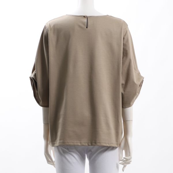 ボリュームスリーブカットソー