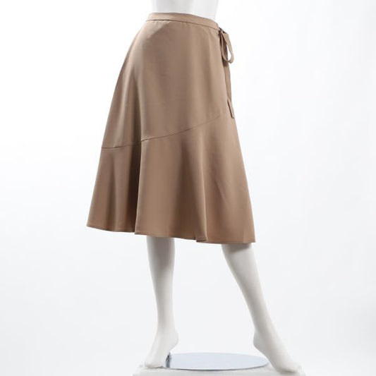 ヴィンテージリネンライク切り替えスカート