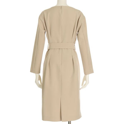 ベルト付きワンピース