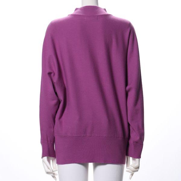 ボトルネックハイゲージニット