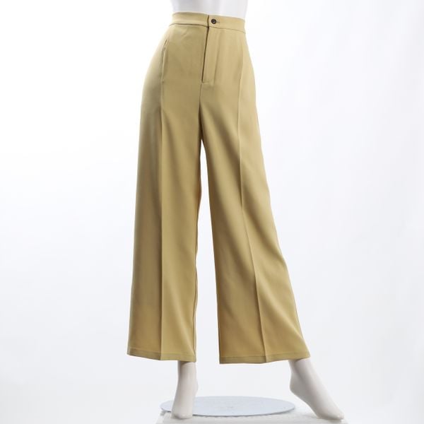 タック入りワイドパンツ
